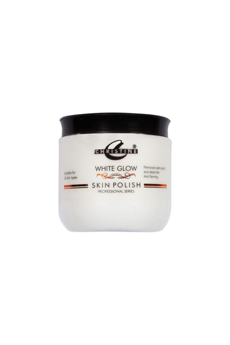 White Glow Skin Polish Jar